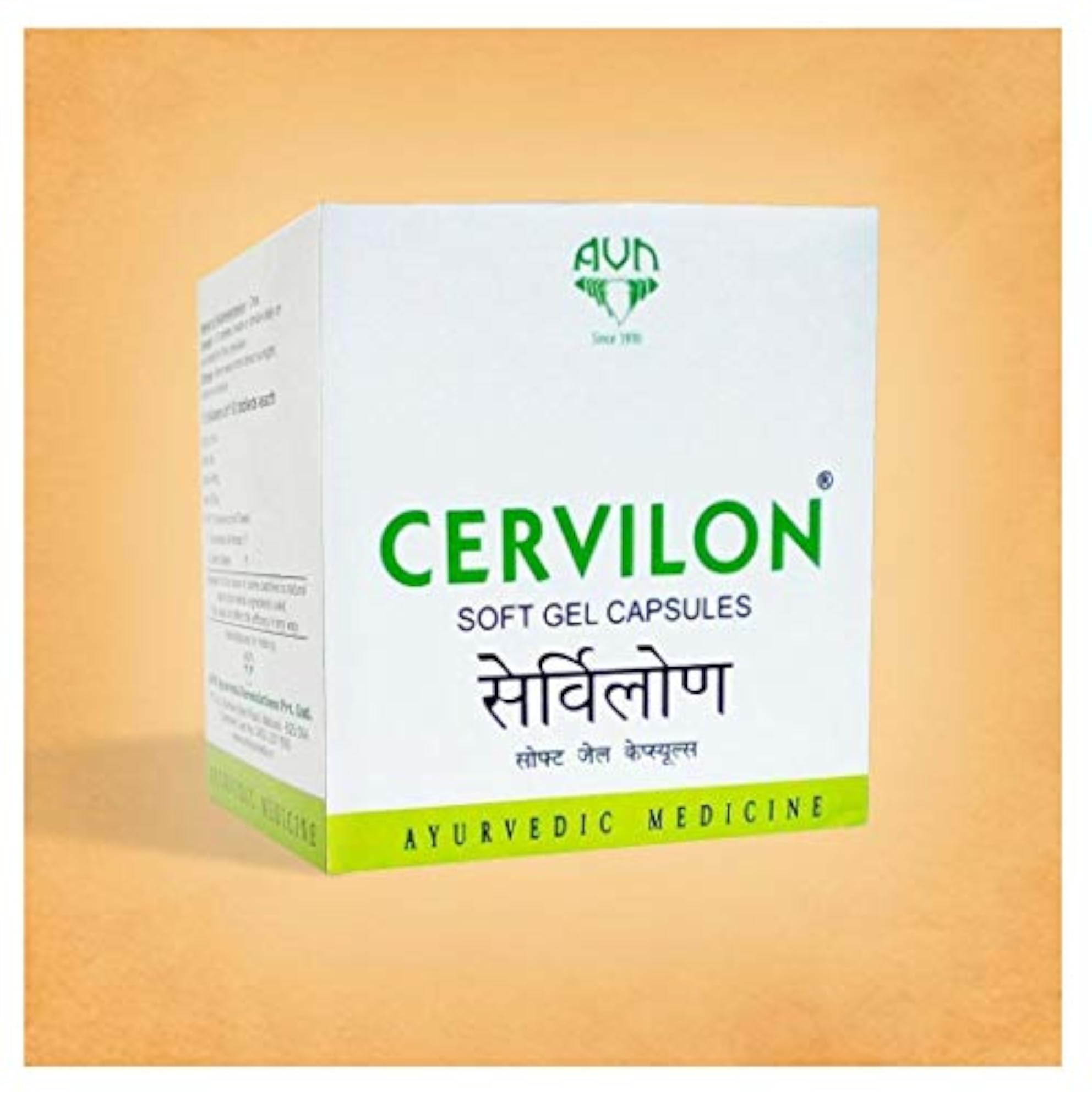 AVN Cervilon Ayurvedic Soft Gel Capsules, Pack of 3